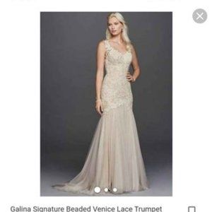 Brand new Galina Signature wedding dress